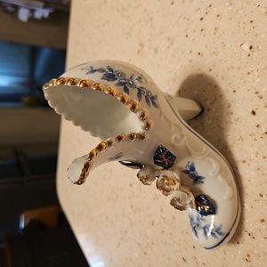 Vintage Victorian porcelain Shoe.
